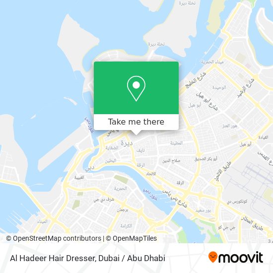 Al Hadeer Hair Dresser map