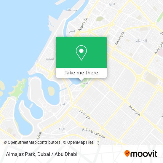 Almajaz Park map