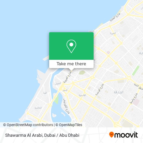 Shawarma Al Arabi map