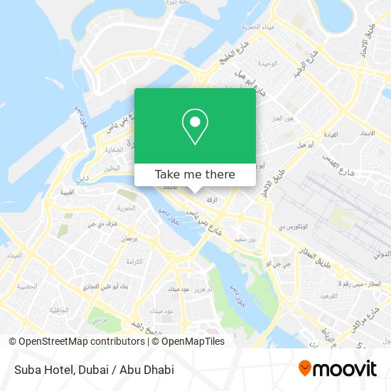 Suba Hotel map