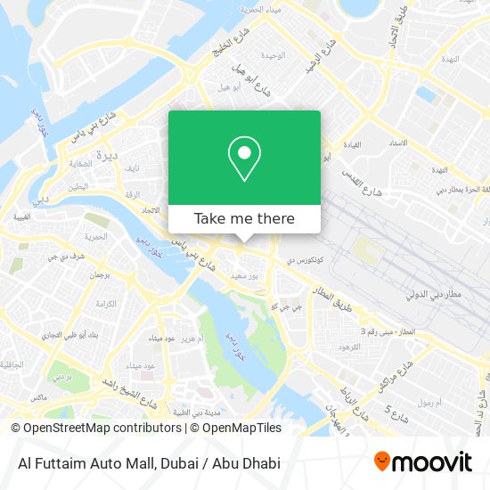 Al Futtaim Auto Mall map