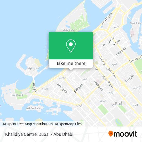 Khalidiya Centre map