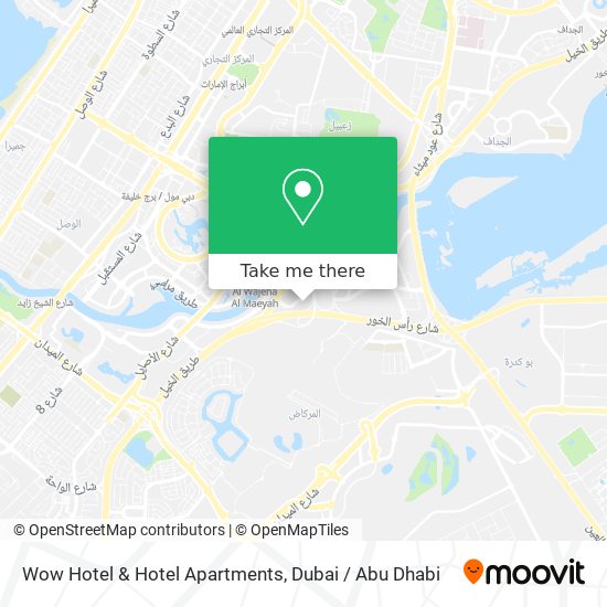 Wow Hotel & Hotel Apartments map