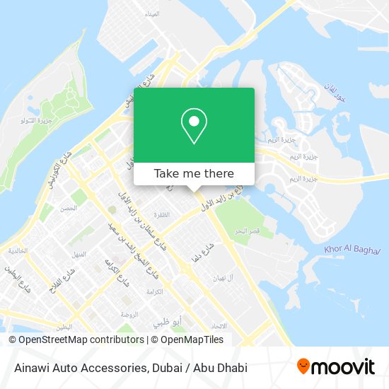 Ainawi Auto Accessories map