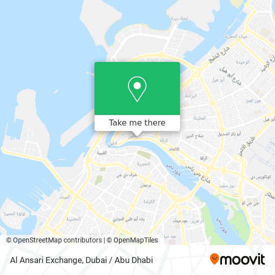 Al Ansari Exchange map