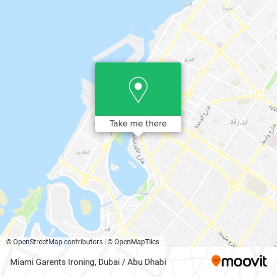 Miami Garents Ironing map