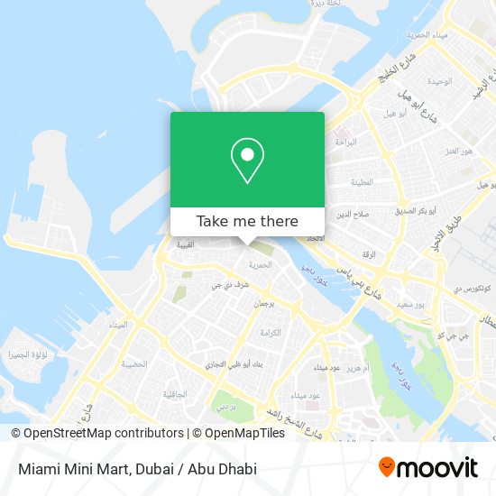 Miami Mini Mart map