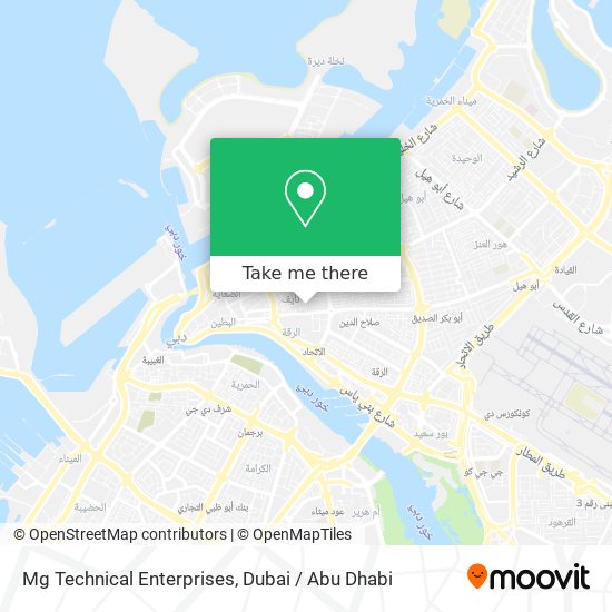 Mg Technical Enterprises map