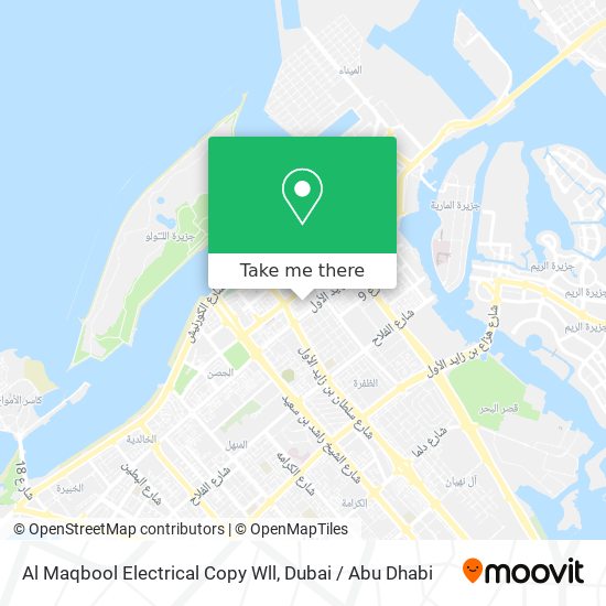 Al Maqbool Electrical Copy Wll map