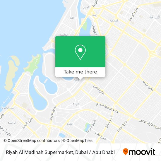 Riyah Al Madinah Supermarket map