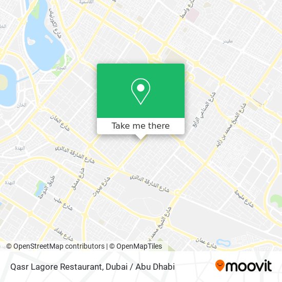 Qasr Lagore Restaurant map