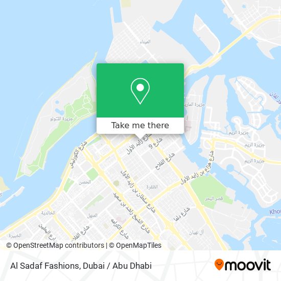Al Sadaf Fashions map