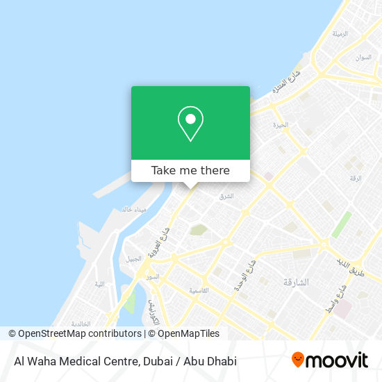 Al Waha Medical Centre map