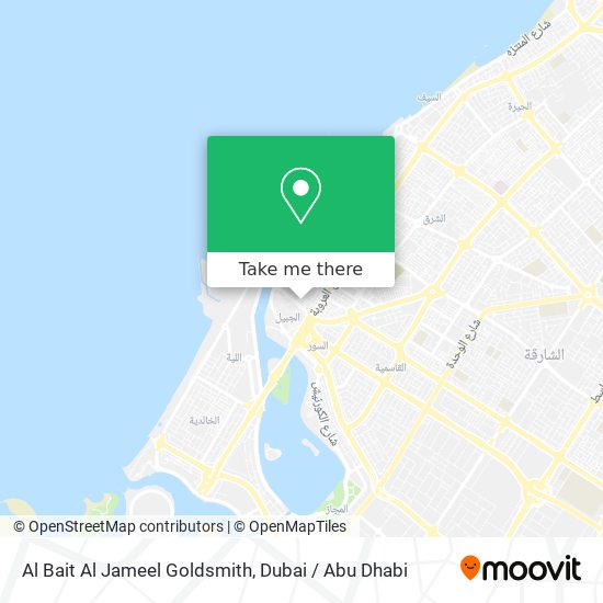 Al Bait Al Jameel Goldsmith map