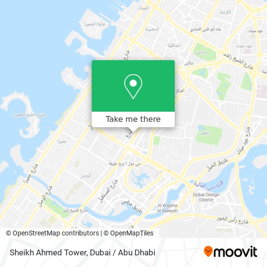 Sheikh Ahmed Tower map