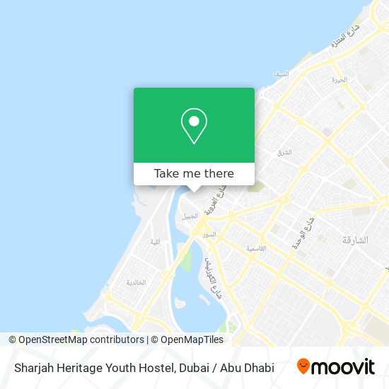 Sharjah Heritage Youth Hostel map