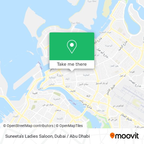 Suneeta's Ladies Saloon map