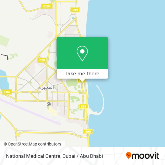 National Medical Centre map