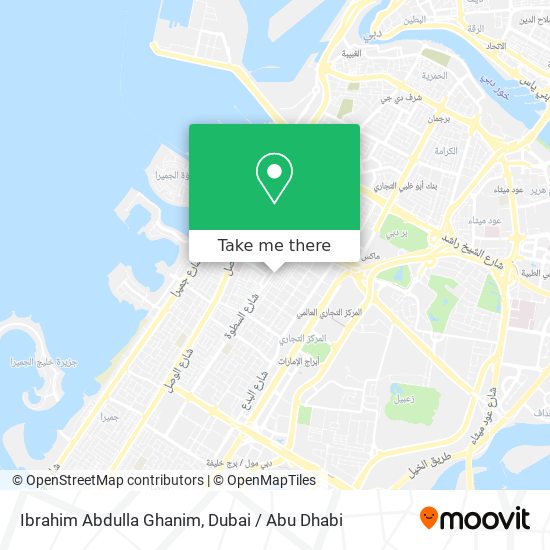 Ibrahim Abdulla Ghanim map