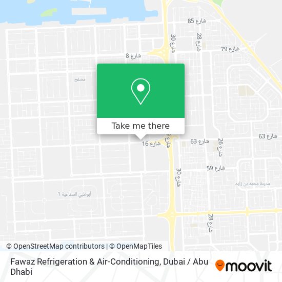 Fawaz Refrigeration & Air-Conditioning map