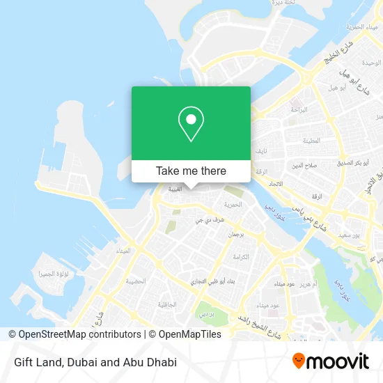 Gift Land map