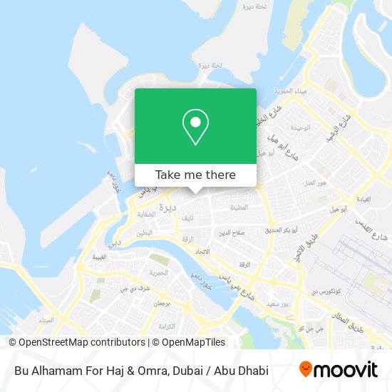 Bu Alhamam For Haj & Omra map