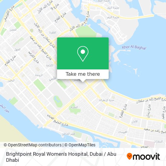 Brightpoint Royal Women's Hospital map