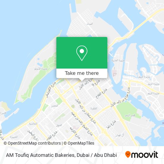 AM Toufiq Automatic Bakeries map
