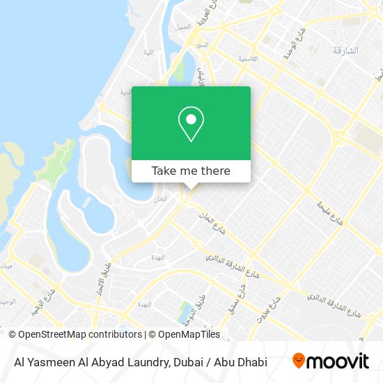 Al Yasmeen Al Abyad Laundry map