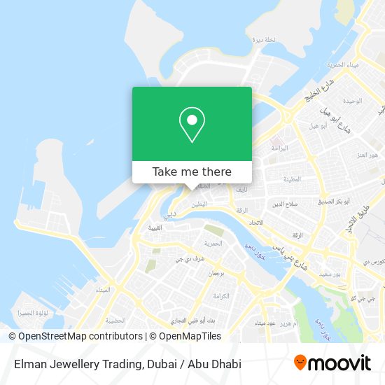 Elman Jewellery Trading map