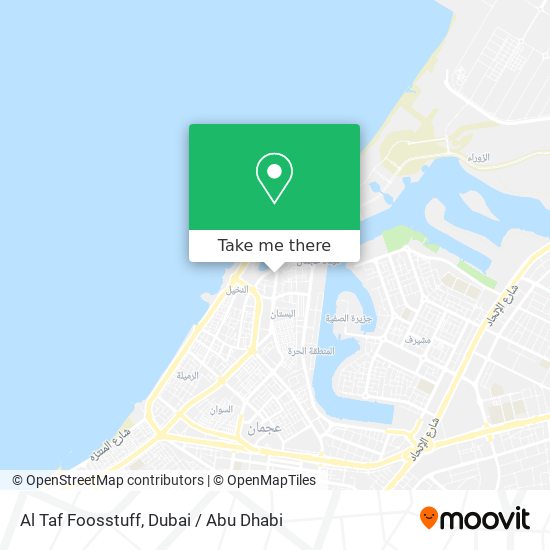 Al Taf Foosstuff map