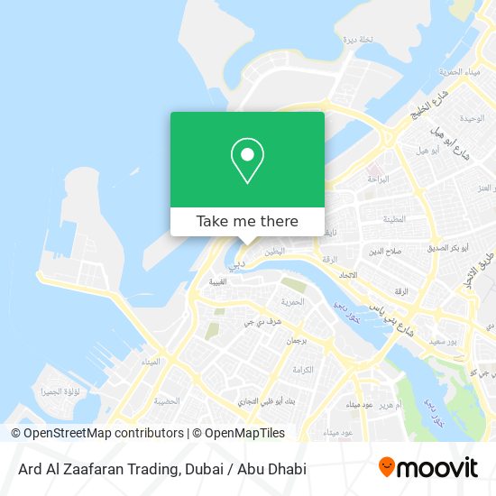 Ard Al Zaafaran Trading map