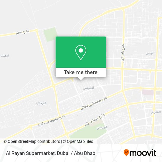 Al Rayan Supermarket map