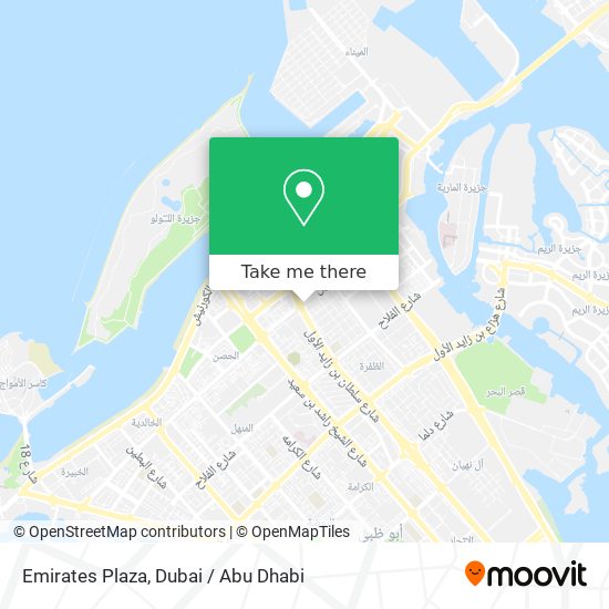 Emirates Plaza map