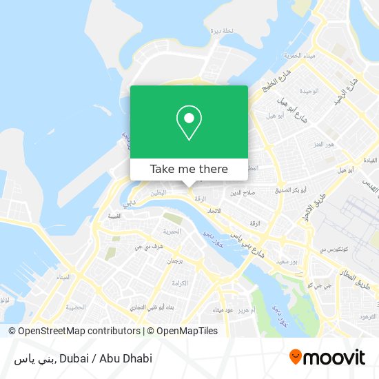 بني ياس map