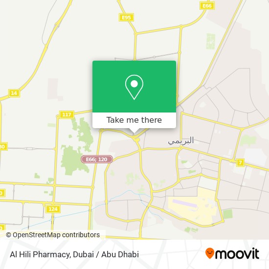 Al Hili Pharmacy map