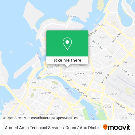 Ahmed Amin Technical Services map