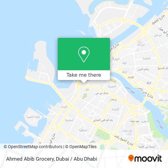 Ahmed Abib Grocery map