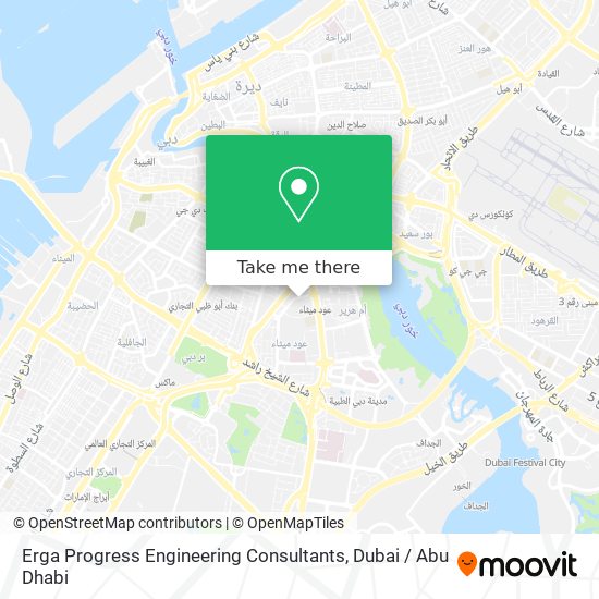 Erga Progress Engineering Consultants map