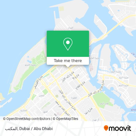 المكتب map