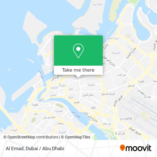 Al Emad map