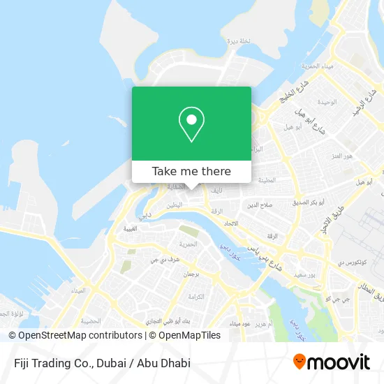 Fiji Trading Co. map