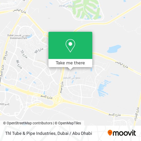 Thl Tube & Pipe Industries map