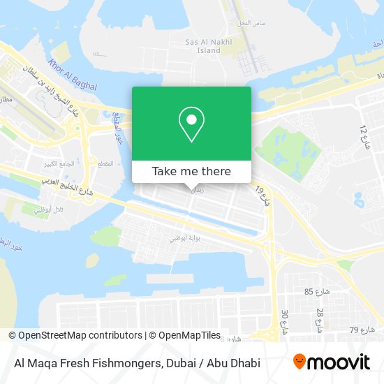 Al Maqa Fresh Fishmongers map