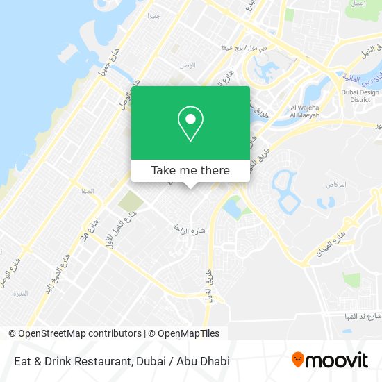 Eat & Drink Restaurant map