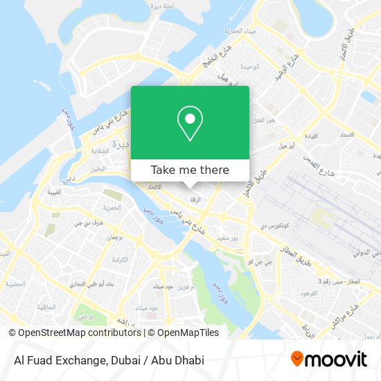 Al Fuad Exchange map