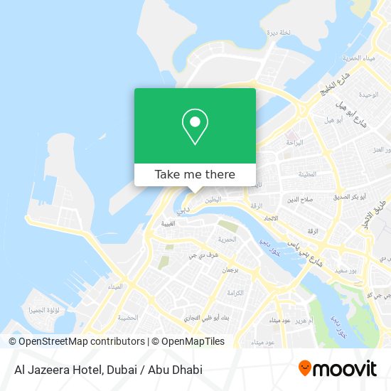 Al Jazeera Hotel map