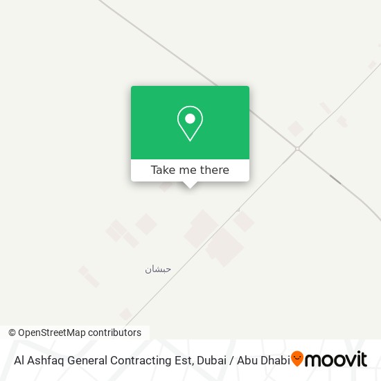 Al Ashfaq General Contracting Est map