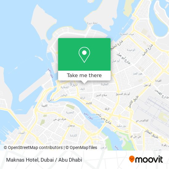 Maknas Hotel map