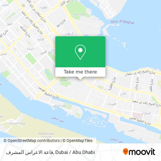قاعة الاعراس المشرف map